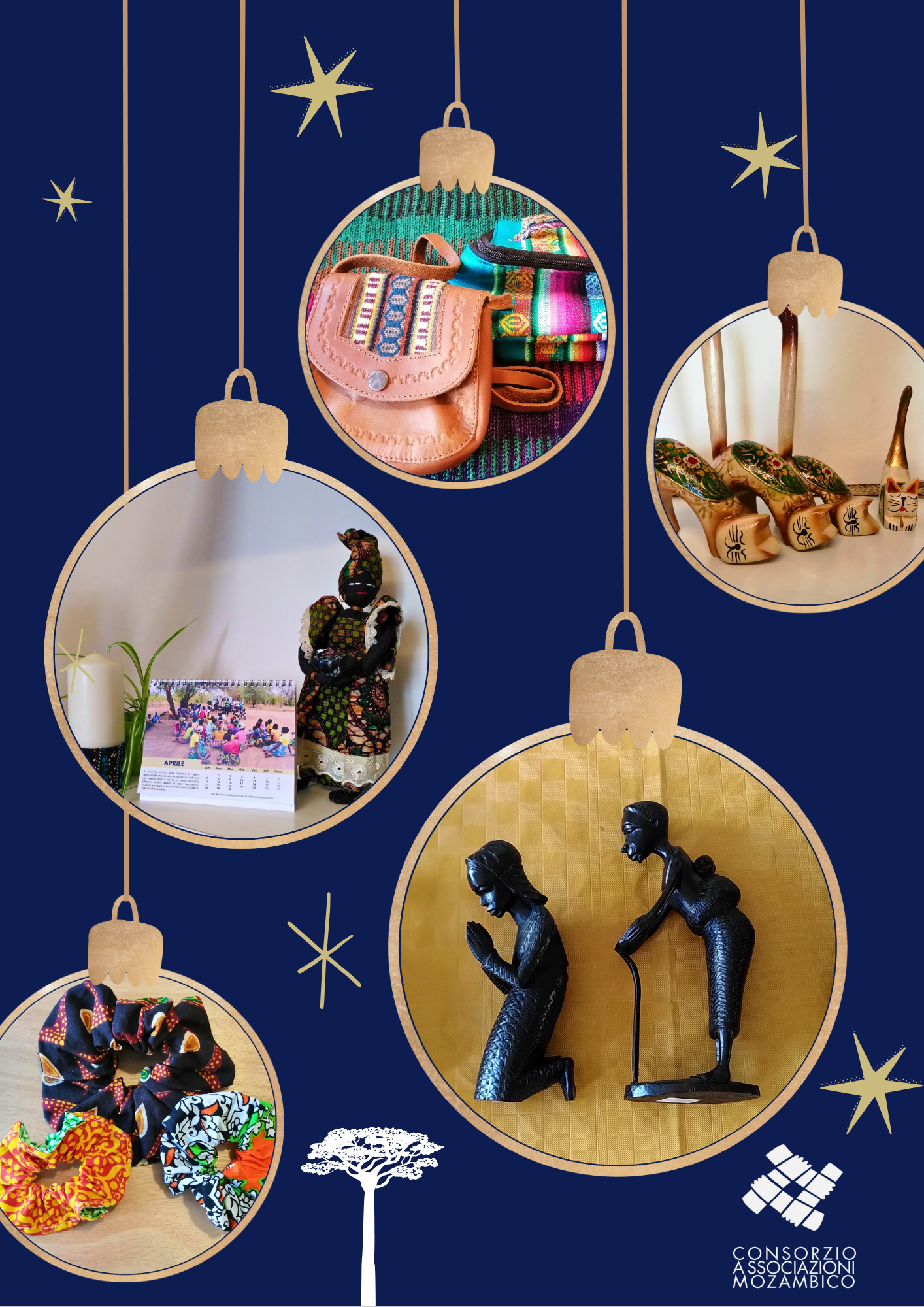 oggetti mercatino di Natale CAM