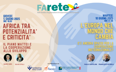 Africa e Europa, cooperazione e cambiamento: due eventi a giugno