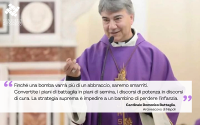 La guerra è cenere: l’appello del Cardinale Battaglia alla coscienza