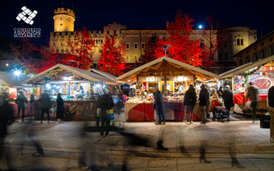 Il CAM ai Mercatini di Natale di Trento: passa a trovarci nella casetta solidale!