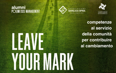 Condividere competenze per un futuro migliore – il nostro percorso con Leave Your Mark