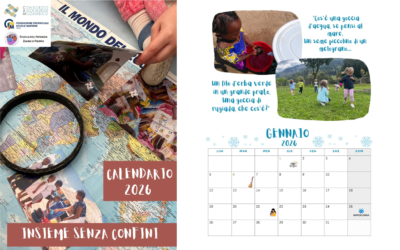 “Insieme senza Confini”: Calendario CAM 2026 con le Escolinhas di Caia e gli asili della Val di Fiemme
