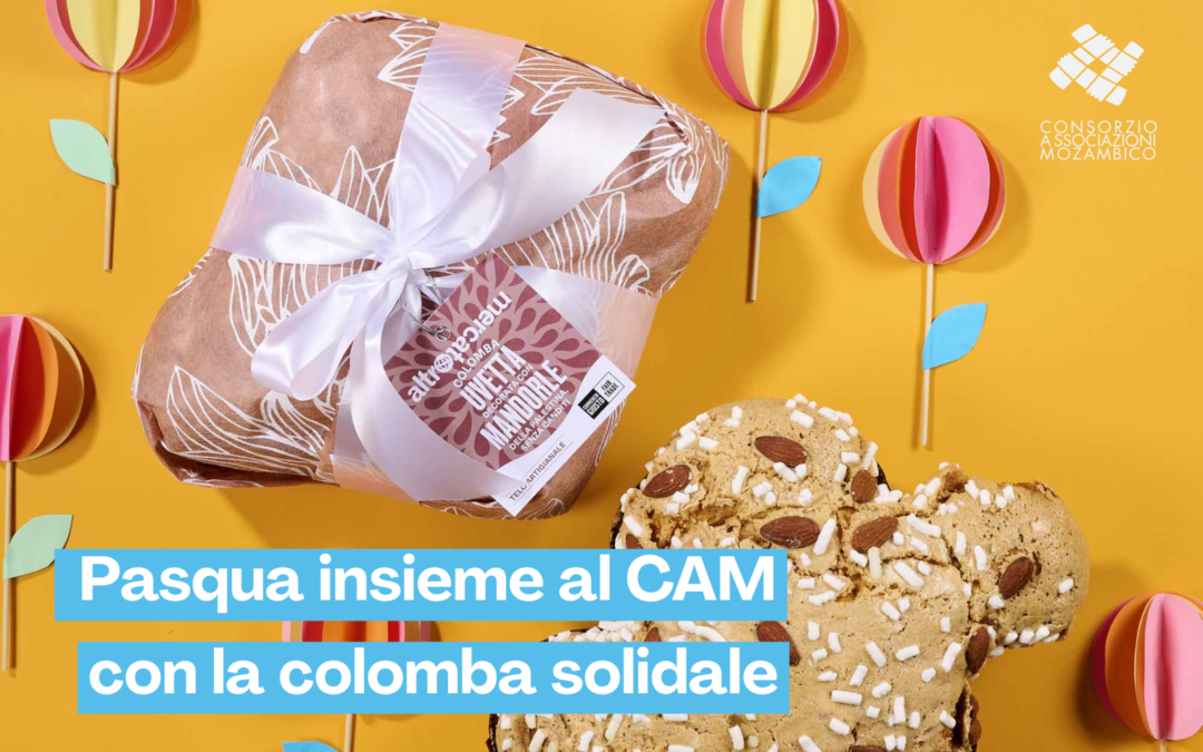 Pasqua con il CAM! Scegli la colomba solidale con mandorle della Palestina