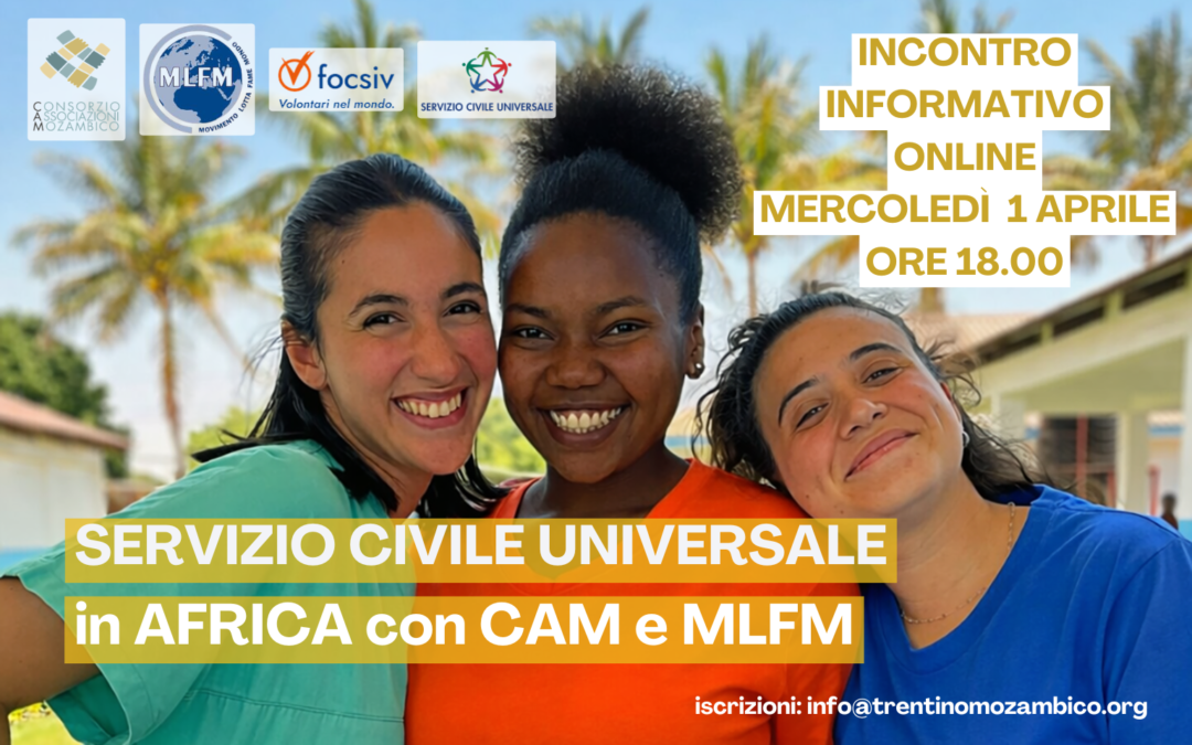 Incontro informativo Servizio Civile in Mozambico