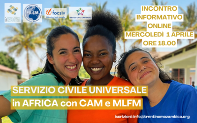 Incontro informativo Servizio Civile in Mozambico