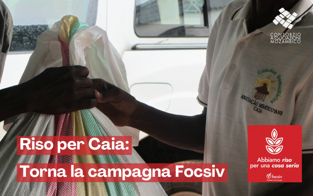 Un pacco di riso per sostenere Caia: torna la campagna Focsiv