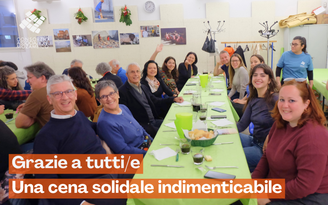 Grazie a tutti/e: una cena solidale indimenticabile