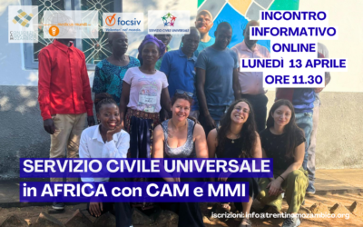 Incontro informativo Servizio Civile in Mozambico