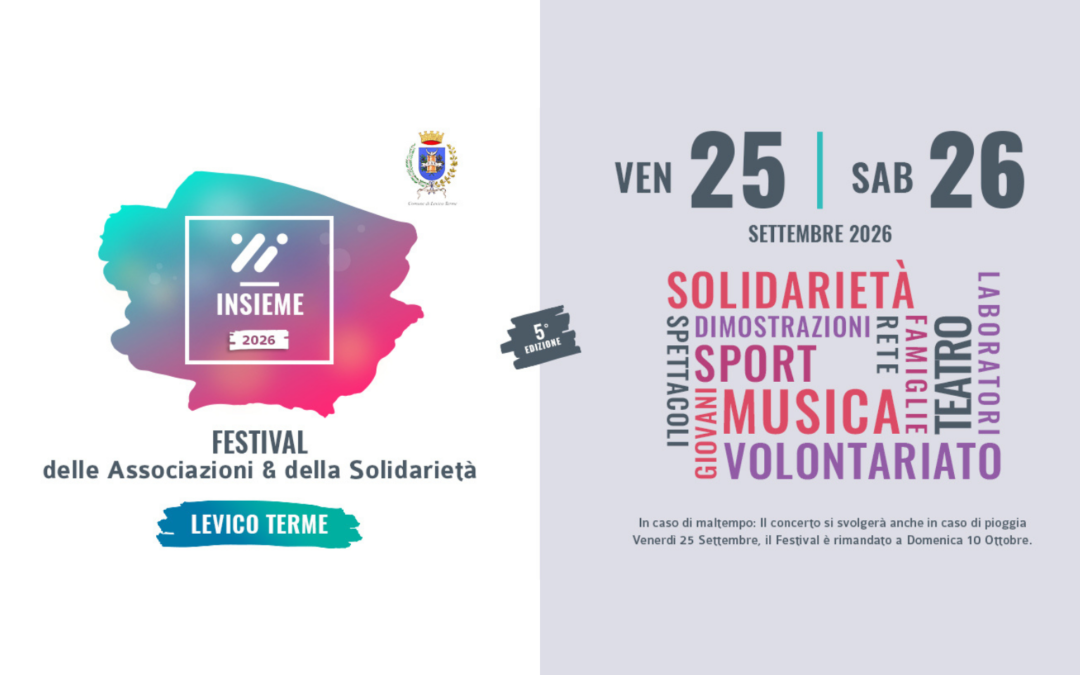 Insieme Festival 2026: il CAM torna a Levico!
