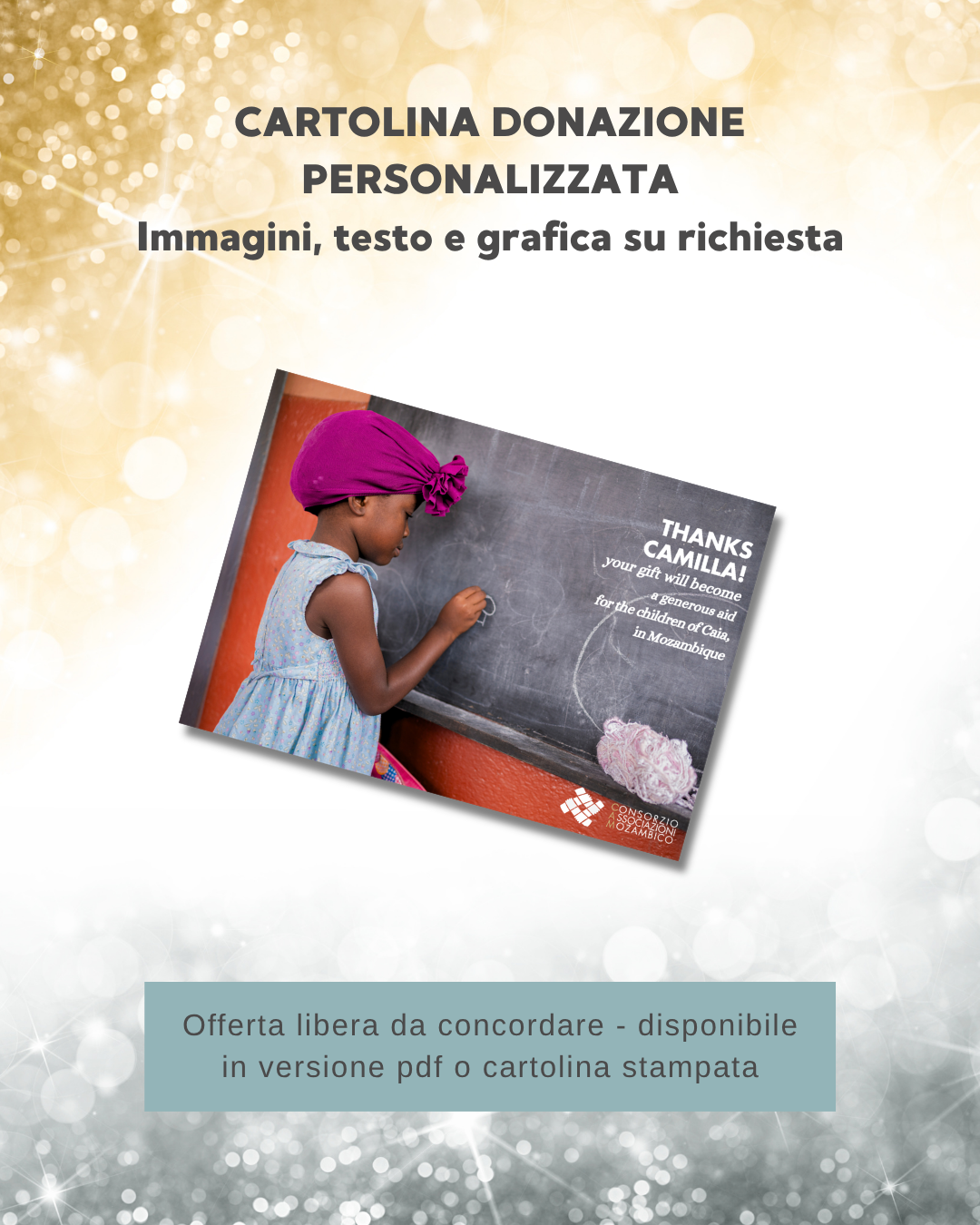 biglietto donazione CAM biglietto donazione CAM